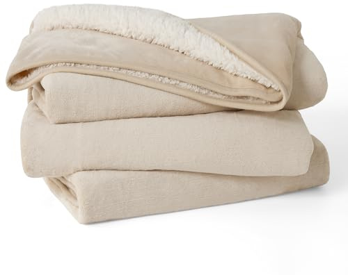 LE SURE Hundedecke Wasserdicht，218x229cm wasserdichte Decke Sofa,Creme | Hundedecke für unterwegs, grosse Hunde Decke Fleece waschbar, Katzendecke flauschig und weich für Bett, Auto, Outdoor
