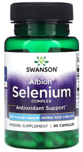 Swanson - Selenium Complex | Antioxidant Support for Cellular Health - 90 Capsules