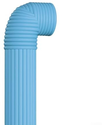 Schaumstoff-Rohrisolierung, Wasserrohr-Isolierung, Outdoor-Wasserrohr, Frostschutzstreifen, Winter-Isolierband, 2 m x 8 cm (blau)