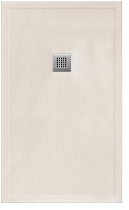 PIATTO DOCCIA 160X80 cm BEIGE Line MAX In Resina e Polvere Di Marmo Con Piletta in omaggio- FRASCIO