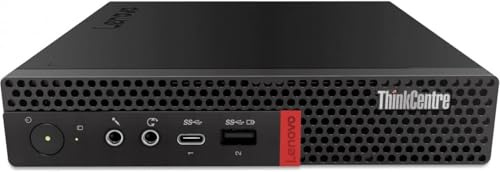 Lenovo ThinkCentre M720q Tiny Intel Six Core i5 8500T 512GB SSD Festplatte 32GB Speicher Windows 11 Pro inkl. W-LAN & Bluetooth Desktop Computer Mini PC (Generalüberholt)