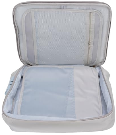 Haofy Boîte de Stockage de Documents Portables de Verrouillage de Mot de Passe sécurisé Grand Voyage en Toute sécurité avec Bandoulière Coutures Renforcées pour Cartes, Argent,