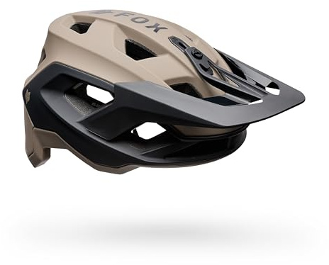 Fox Racing Unisex Speedframe 5050 Mountain Bike Helmet, Nutmeg, Large | Lightweight, Mips-equipped trail helmet with adjustable fit and visor for all-mountain riding