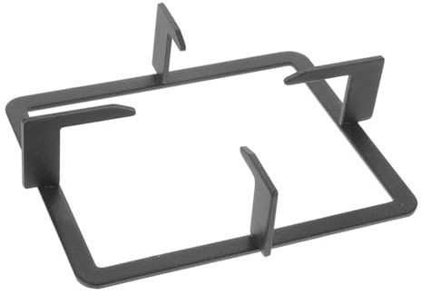 AUTSUPPL Soporte Rectangular Para Estufa De Gas Antideslizante Rejilla Para Estufa De Gas Rectangular De Hierro Fundido Fácil De Instalar Resistente Al Calor Y Al Aceite 9.60X7.63X2.55In