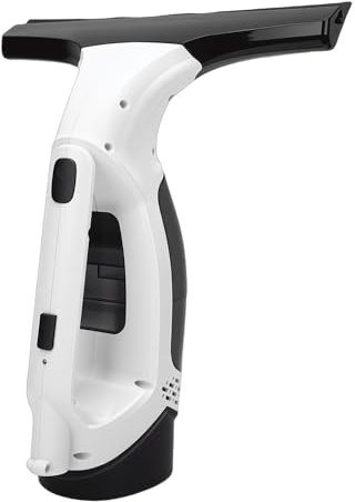 EMUKOEP Tergivetri Elettrico, Potente Detergente per Vetri Portatile con Funzione Spray Facilmente le Finestre con Aspirapolvere e Tergipavimento Integrati Lucentezza Senza Aloni