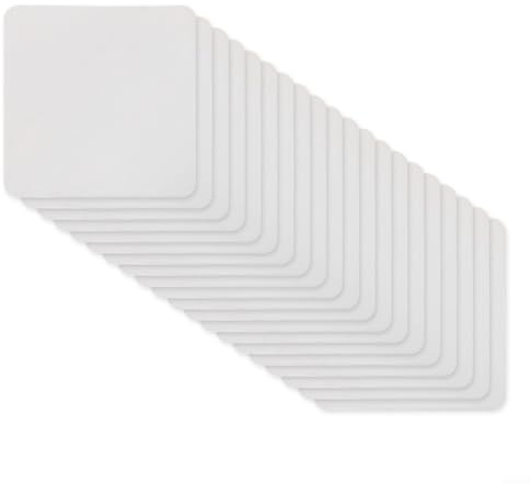 Besttoolifes Aufblasbares Pool-Reparaturflicken-Set, Vinyl, 7,5 x 7,5 cm, wetterfeste Flicken für Hüpfhäuser, Zelte und Luftbetten, dauerhafte Bindungsgarantie (quadratisch), 20 Stück