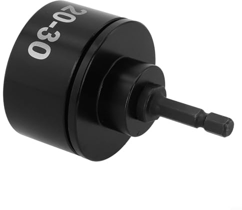 Broca eléctrica para taponadora de botellas de 10-20 mm y 20-30 mm, accesorio taponador de metal ajustable con punta de silicona compatible con tapa eléctrica (20-30 mm)
