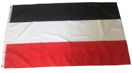 Bandera de Alemania negra, blanca y roja | Bandera de Alemania, pancarta nacional de poliéster, negra, blanca, roja, Deutschland, 90x150cm
