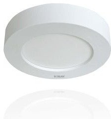 Roblan MOONR2541BF Downlight Foco Superficie, 18 watts, Blanco