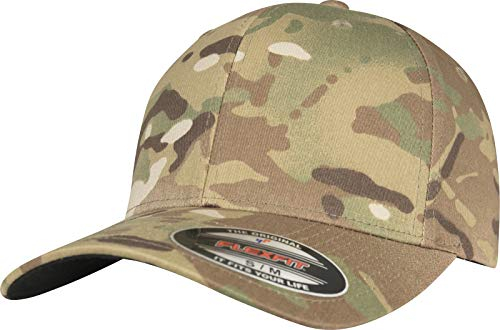 Flexfit Mixte Casquette, Multicam, M EU