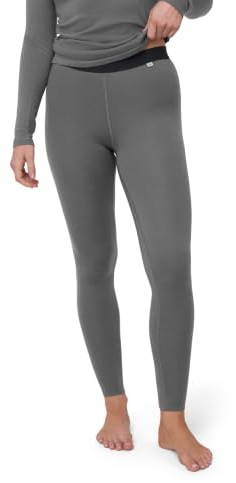 DANISH ENDURANCE Merino Thermo Leggings Damen, Mittelschwer 180 g/m² | Merino Thermoleggings, Warm, Atmungsaktiv & Geruchshemmend, für Wandern & Skifahren, Thermounterwäsche Damen