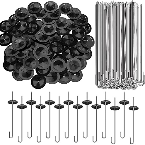 Juego de Clips para Protección Malla de Panel Solar (100 Sets) | Acero inoxidable, abrazaderas de vallas aves y palomas para paneles solares