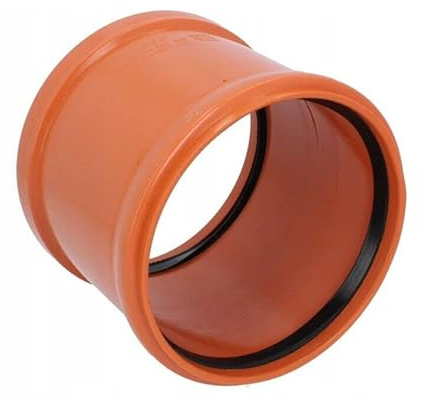 KG Überschiebemuffe für Abwasser Rohr DN 110, 160, 200, 315, 400 (DN160)