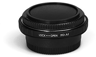 FD-AI Linse Objektivadapter Korrekturlinse kompatibel für Canon FD Objektiv kompatibel mit Nikon AI Kamera