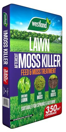 Aftercut Moss Killer 350m2 Bag UK