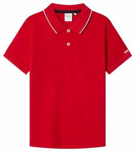 Pepe Jeans Hayden Polo, Rojo (Royal Red), 4 Años Niño