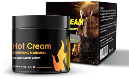 Crema Quema Grasa Abdominal,Crema Adelgazante Abdominal,Crema Reductora Abdomen,Reafirmación De La Piel Y Relajación Muscular,para Adelgazar y Mejorar el Entrenamiento