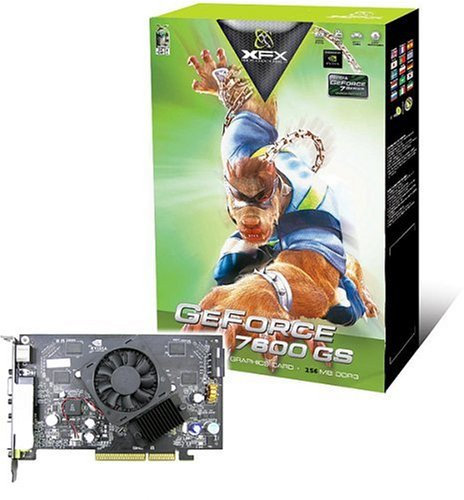 XFX Nvidia GF 7600GS, 256MB DDR2 VGA and DVI Graphics Card