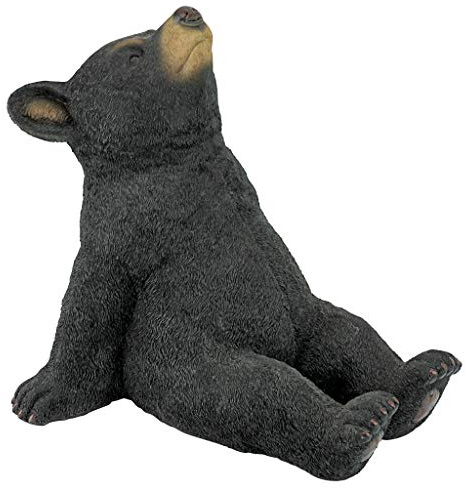 Design Toscano Sonnenstrahlen einfangendes Bärenbaby, Figur