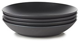 Revol 649557/4 EQ1127N Lot de 4 assiettes coupées porcelaine style fonte