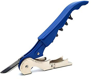 Pulltap's Original Classic 500 Korkenzieher Weinschlüssel Flaschenöffner (Azul - Blau)