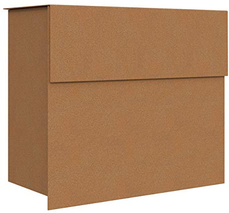 Briefkasten, Design Wandbriefkasten Molto Rost - Bravios