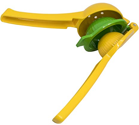 Vin Bouquet FIK 476 Exprimidor manual 2 en 1 para limones y naranjas, acero inoxidable