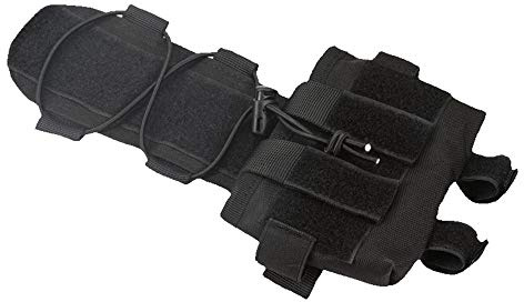 Tactical MK2 Helm Batterietasche, Helm Balance Gewichtstasche, Ausgleichsgewicht Tasche mit Klettverschluss für MK2 Taktische Helme