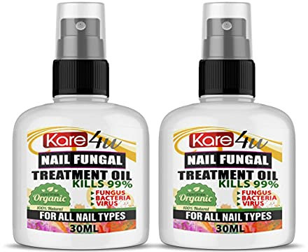 Anti Fungal Treatment Fungus Effective Finger Toe Nail Repair Liquid Solution UK (60ML SPRAY(2X30ML))