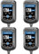 [4-Pack] CARSHAM Trickle Battery Charger 6V 12V Smart Float Charger Automatic Maintainer for Car Motorcycle Lawn Mower Tractor Automotive ATV Lead Acid and Lithium Batteries