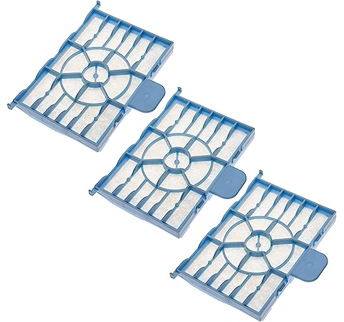 vhbw 3x Motorschutz-Filter kompatibel mit Bosch BGB2B111, BGBS2BU1T, BGB2KFL, BGB21550, BGB21552, BGB2X111/04, BGB2X111, BGB2SK Staubsauger