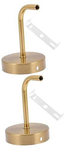 Housoutil 2 Set Accessori Per Lampade Da Parete Portalampada a Vite Separare Supporto Per Applique Da Parete Supporto Per Lampadario Metallo Tubo Dell'acqua Luci Della Camera Da Letto