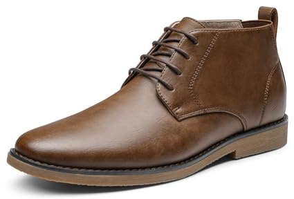 Bruno Marc Botas Hombre Invierno Chukka Clásicas Botines Casuales de Vestir para Hombre Chukka