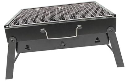ORFOFE Klappbarer Holzkohlegrill Aus Tragbarer Bbq-grill Für Garten Und Einfach Zu Montieren Geeignet Für Camping Und Angeltouren Langlebig Und Praktisch Für Personen