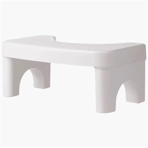 SPXTOM Rutschfester Hock-Toilettenhocker, langlebig, Fußstützenhocker, Kothocker for Erwachsene, Kunststoff, 300 Pfund Tragkraft, modernes, Elegantes Design for Erwachsene und Kinder