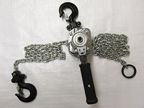 0.25 Ton x 1.5 Metre Lever Hoist - 250KG Chain Manual Hand Ratchet Winch