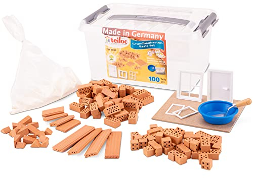 Eitech GmbH Teifoc Steinbaukästen Konstruktionsspielzeug Basic Set, Multi Color ,Grundsatz