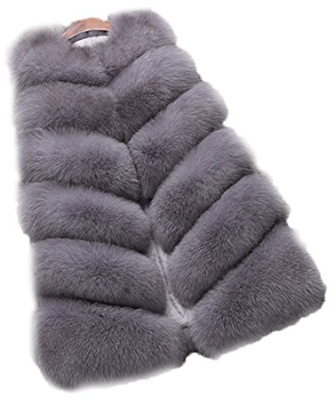 FOLOBE Rivestimento del Cappotto del Cappotto di Pelliccia del Faux di Inverno delle Donne di