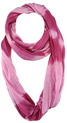 TigerTie Loop Schal in pink rosa Gr. 180 cm x 60 cm Schlauchschal Rundschal
