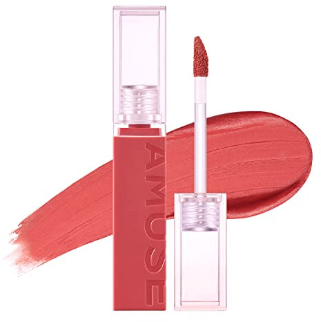 Amuse Chou Tinta labbra vellutata morbida Matt Trucco coreano Vegan 07 FALLING BLOSSOMS