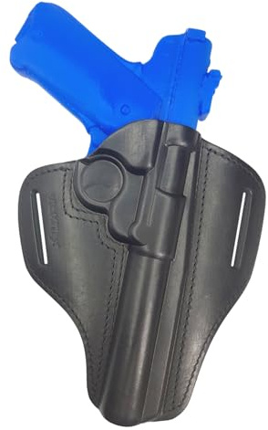 VlaMiTex U11 Leder Schnellziehholster Holster für Ruger Mark 1/2 / 3/4, schwarz