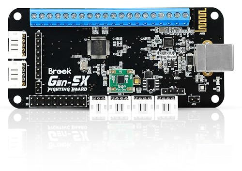 Brook Gaming Gen5X Fighting Board - Ultimate Multi-Platform Supports PS5, XB Series, XS, NS and PC - Lightning-Fast Response Times for Fighting