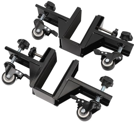 SEAFRONT Porte de Porte de Chariot de Coilburboard Fort Dolly, Simple Transport de Porte-moteur -karren pour Entrepôts, 2pcs