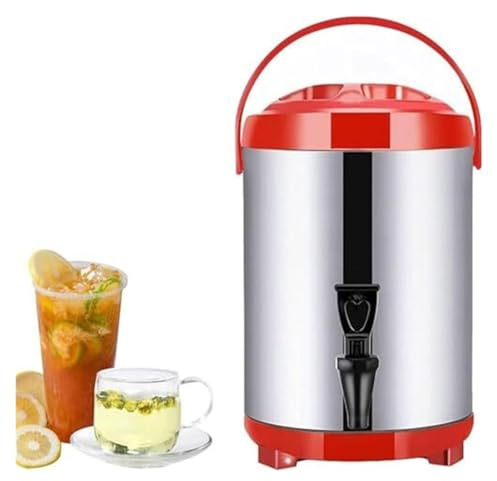 Máquina Agua,Termo para Agua Caliente Acero Inoxidable - Dispensador de Agua 8L/10L/12L, con Grifo Antigoteo, Ideal para Oficina, Eventos y Cafeterías