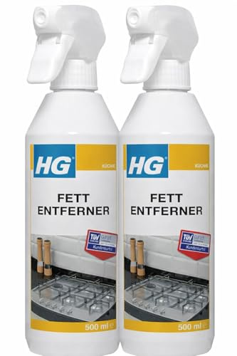 HG Fett Entferner 2er Pack – Starker Fettlöser für Küche & Haushalt