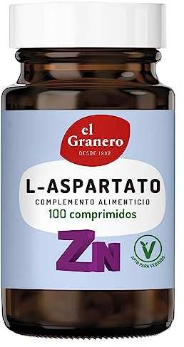 El Granero Integral - L-Aspartato de Zinc -100 Comprimidos