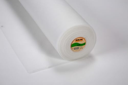 Vilene Sew in Low Loft Volume Fleece Batting Wadding White - per metre