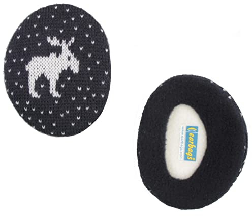 Earbags Ohrenwärmer Fashion, Elch blau, M