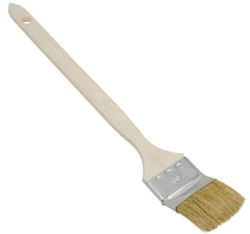 Handelskönig Heizkörperpinsel 60 mm Langpinsel Eckpinsel Streichwerkzeug Pinsel Malerpinsel helle Borste