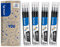 PILOT FriXion Ersatzminen 0.7 – 12 Stück – Farbe Schwarz – FriXion Nachfüllminen mit radierbarer Tinte – Kompatibel mit FriXion Ball & FriXion Clicker 0.7 – mittlere Stärke – Gel-Tintenrollermine